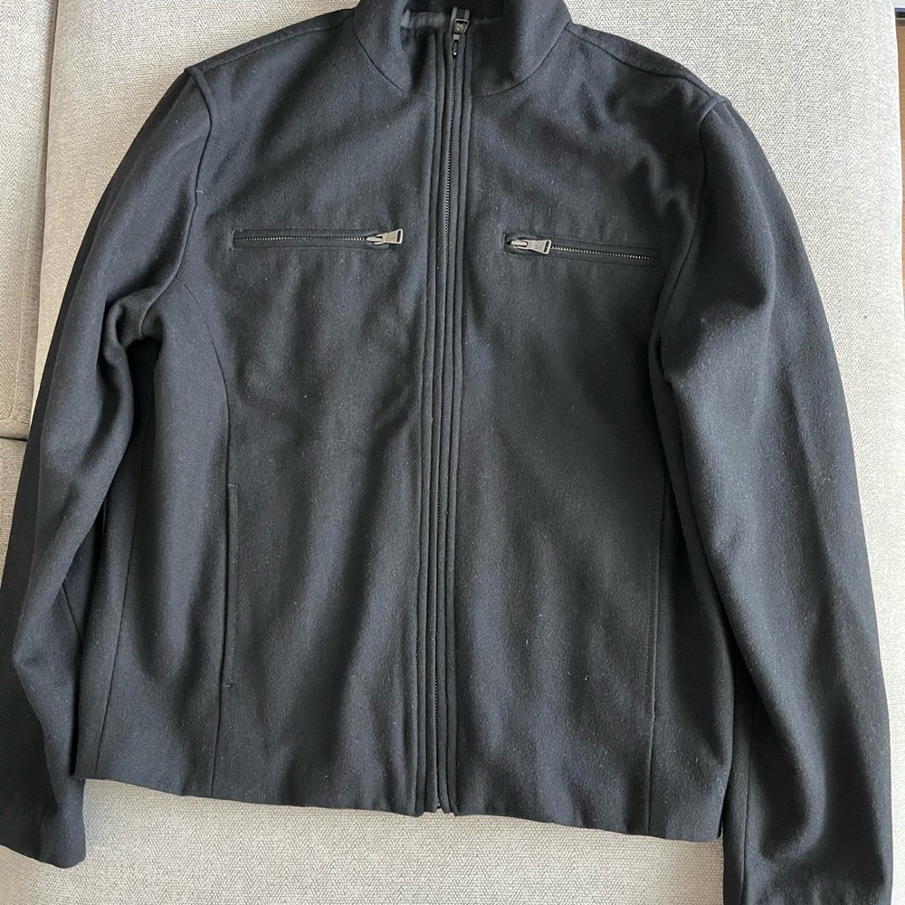 Express men’s medium black Zip-Up Jacket